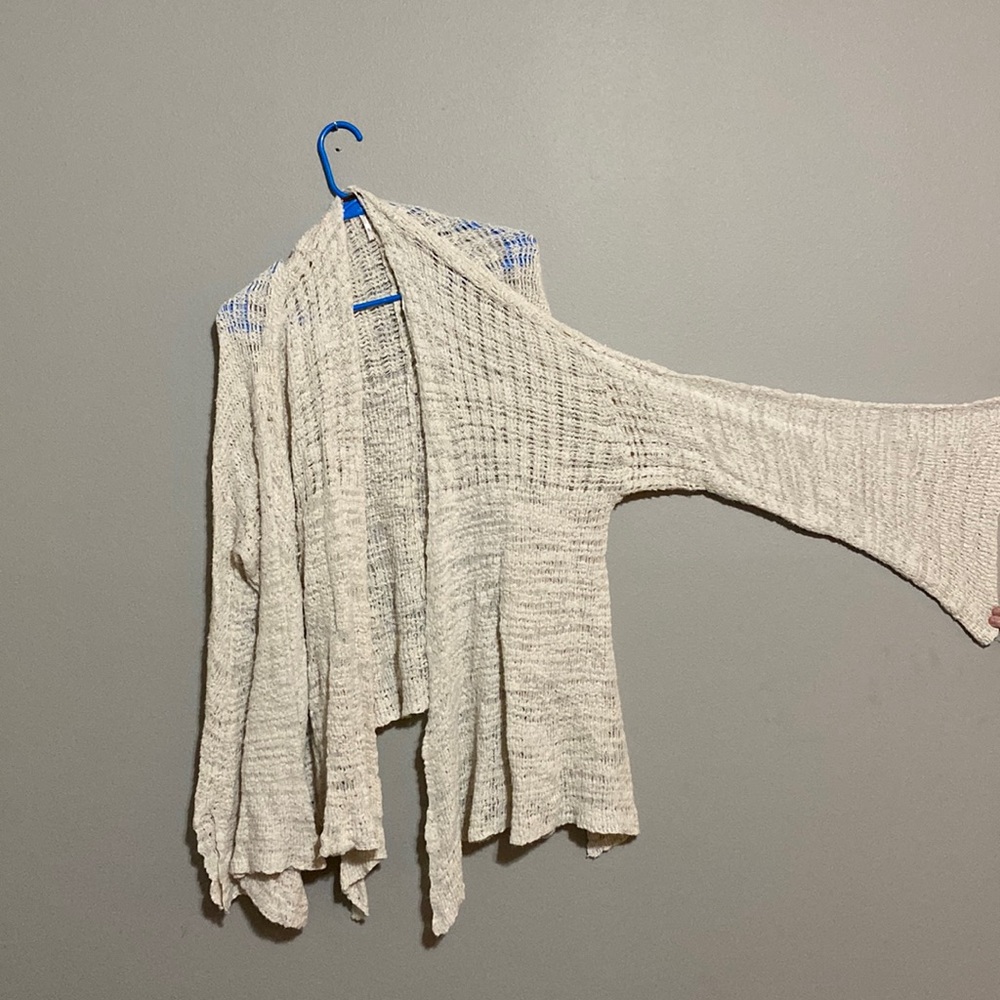 Cream cardigan